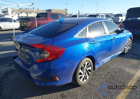 2018 Honda Civic Ex из США, поврежденный, VIN 2HGFC2F76JH557124